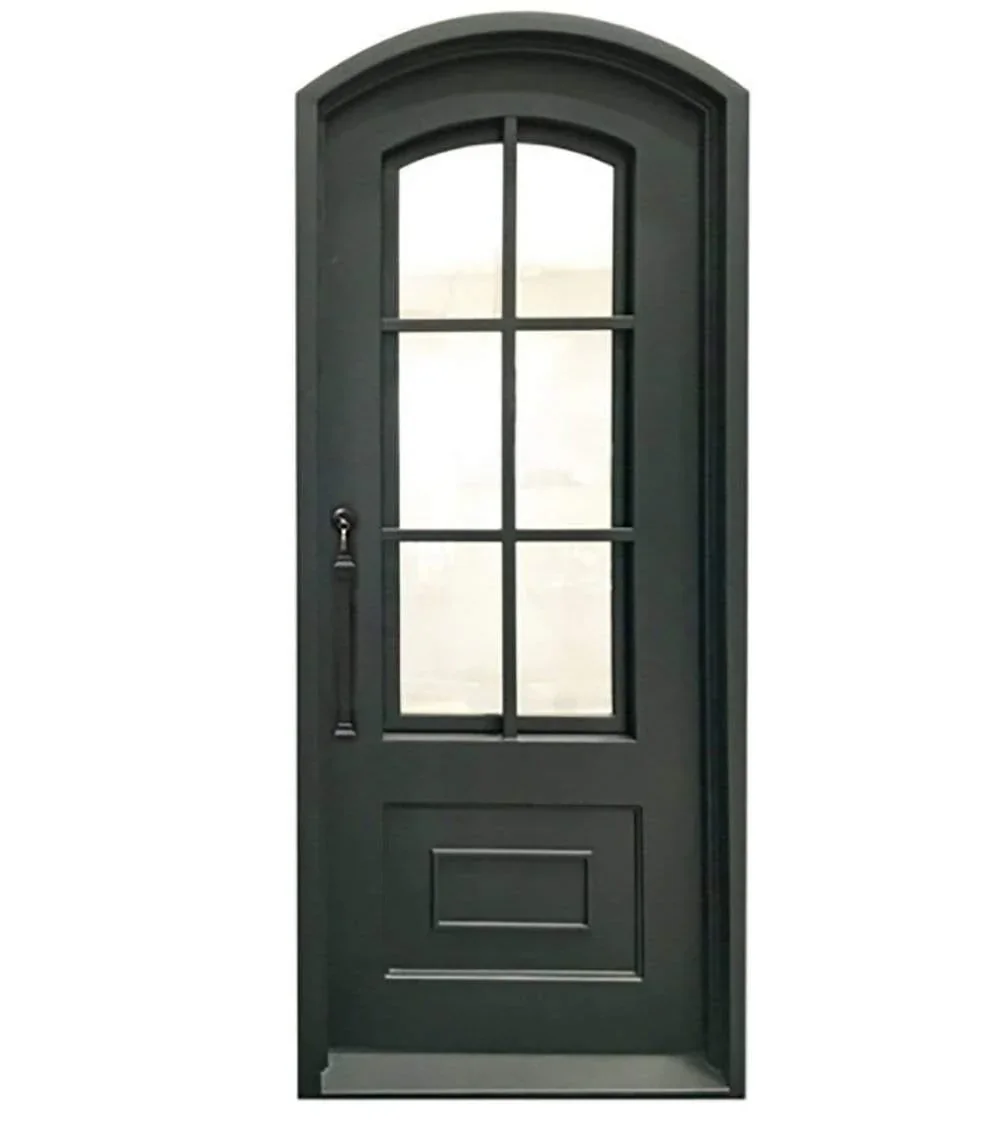 Rocky Mtn Arch iron door